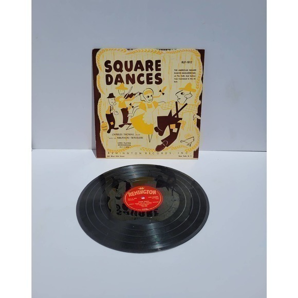 Square Dances Charles Thomas and the Arkansas Travelers Reminigton Records Vinyl - Picture 3 of 7